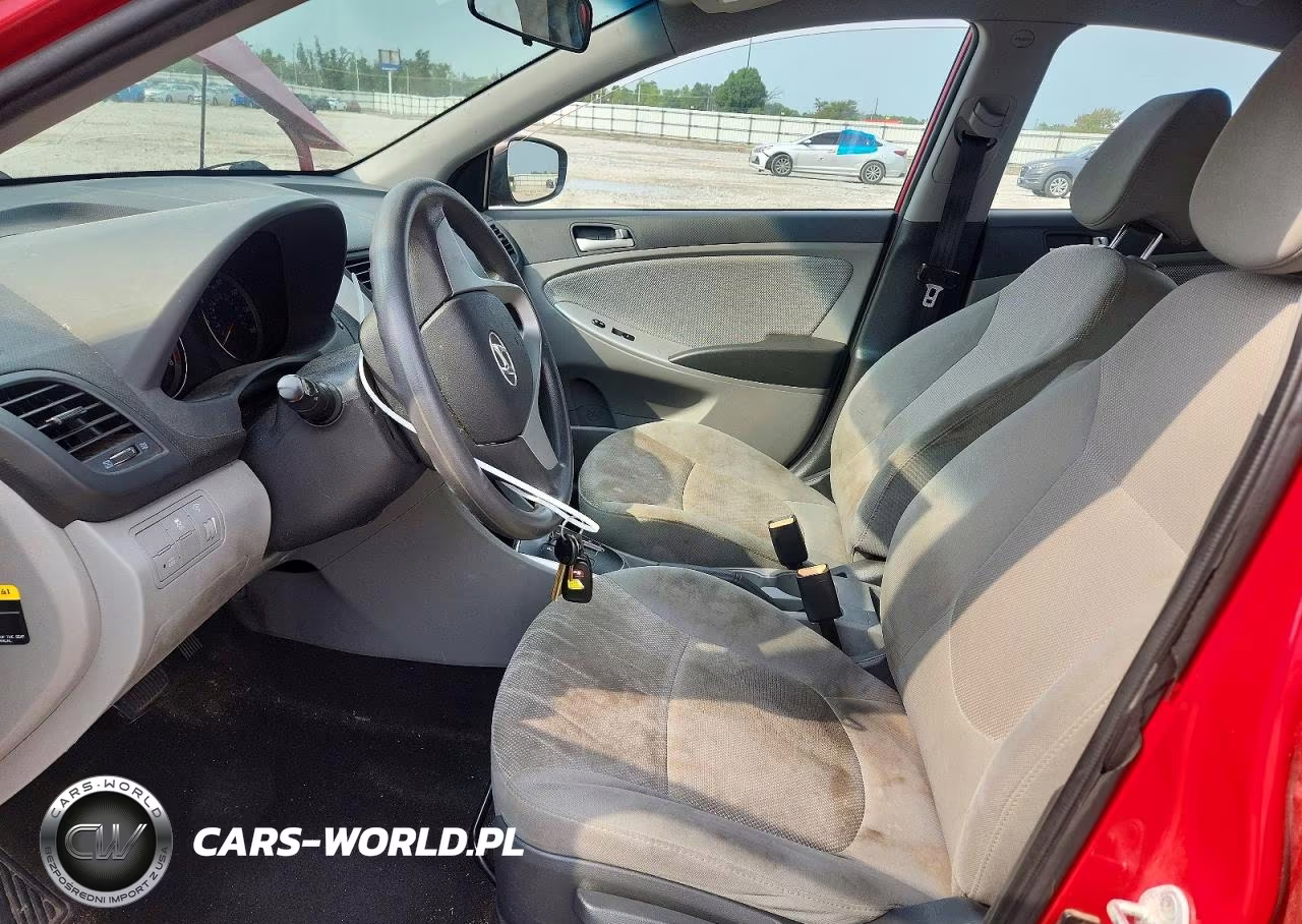 2014 Hyundai Accent Gls VIN:KMHCT4AE1EU753344 - 7