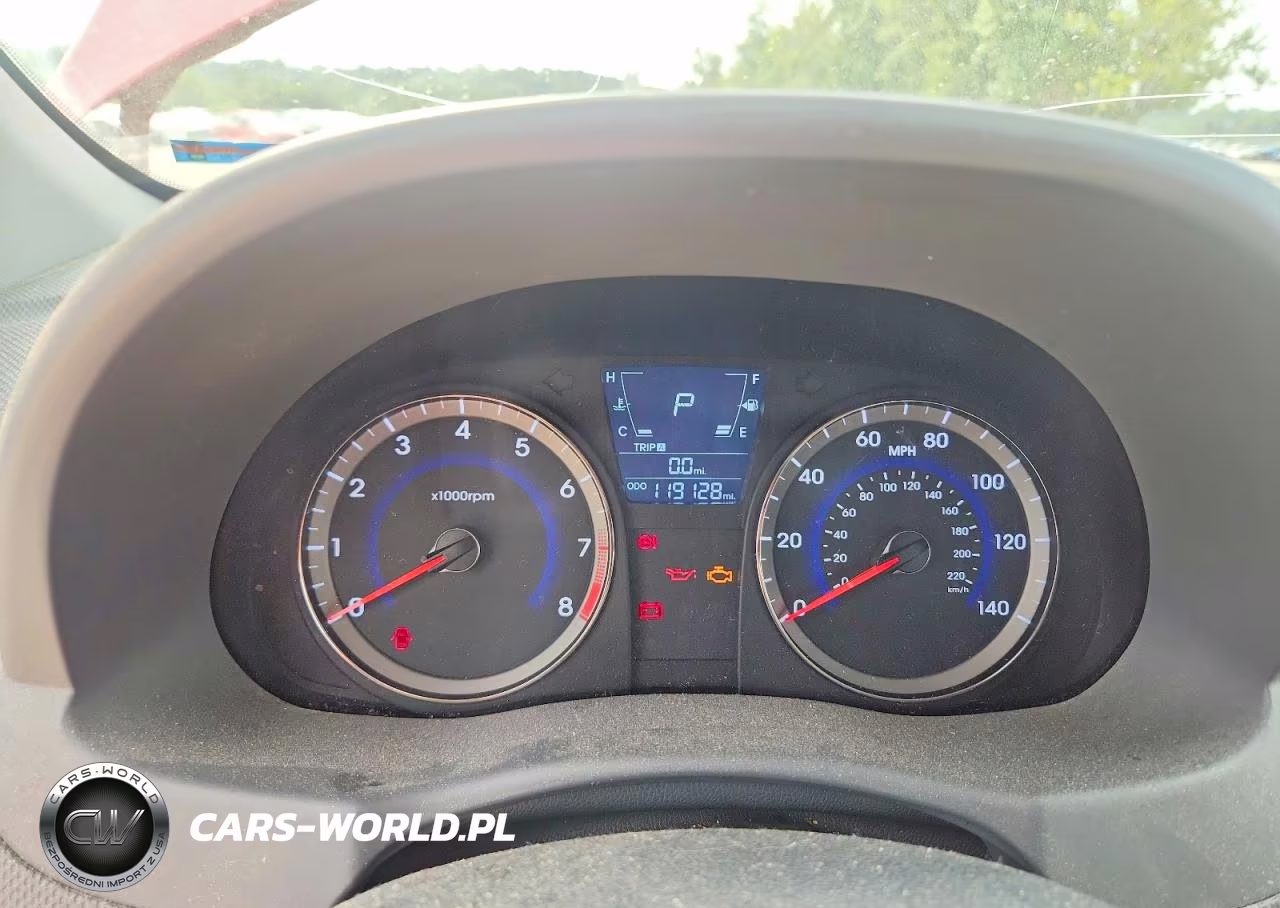 2014 Hyundai Accent Gls VIN:KMHCT4AE1EU753344 - 9