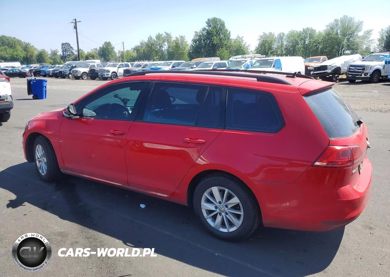 2016 Volkswagen Golf Sportwagen S VIN:3VWC17AU3GM518001 - 2