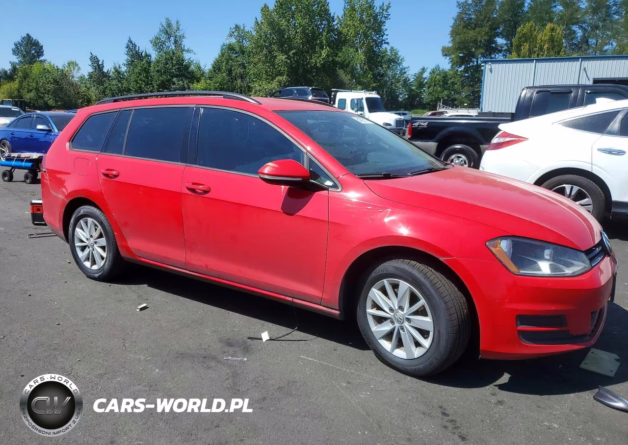 2016 Volkswagen Golf Sportwagen S VIN:3VWC17AU3GM518001 - 4