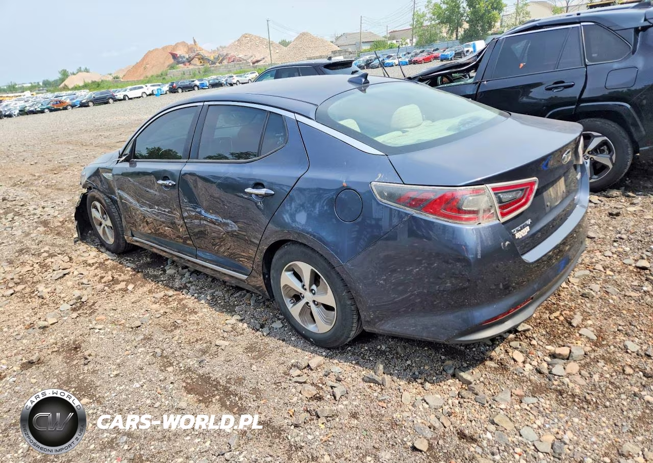 2015 Kia Optima Hybrid VIN:KNAGM4AD5F5077497 - 2