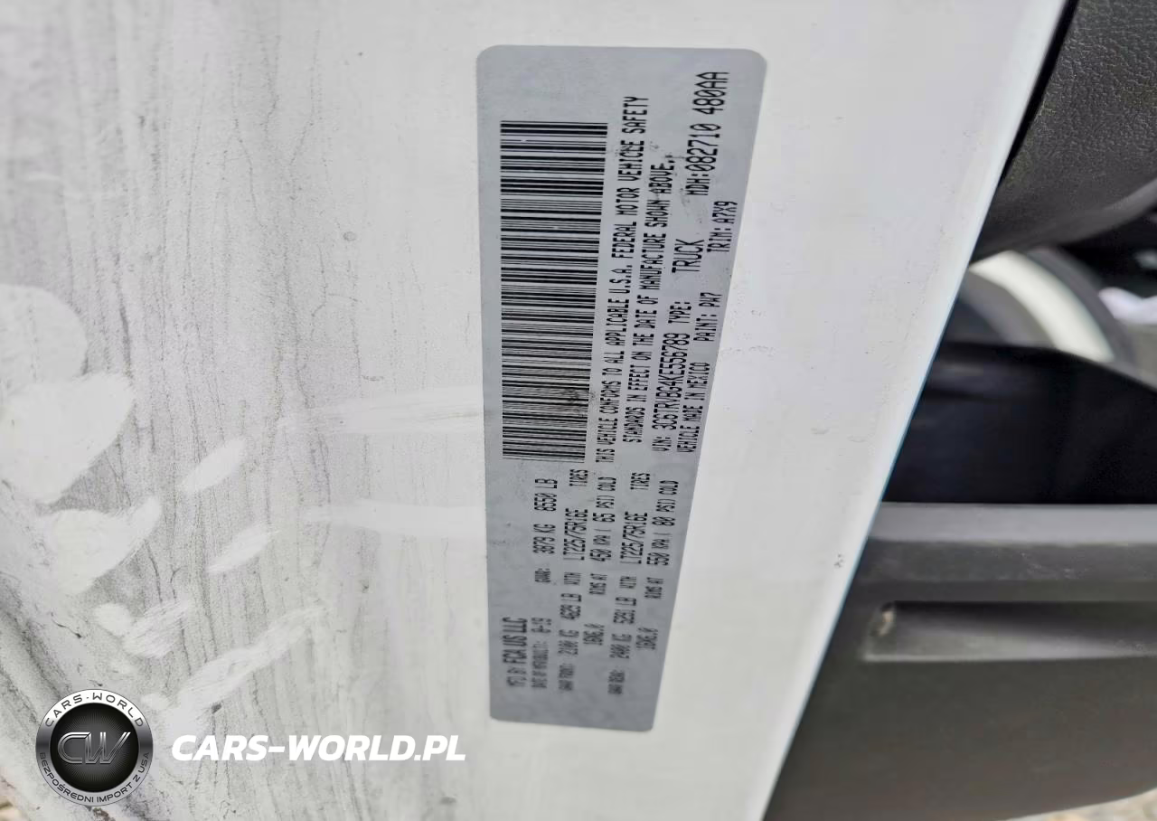 2019 Ram Promaster 1500 1500 High VIN:3C6TRVBG4KE556789 - 14
