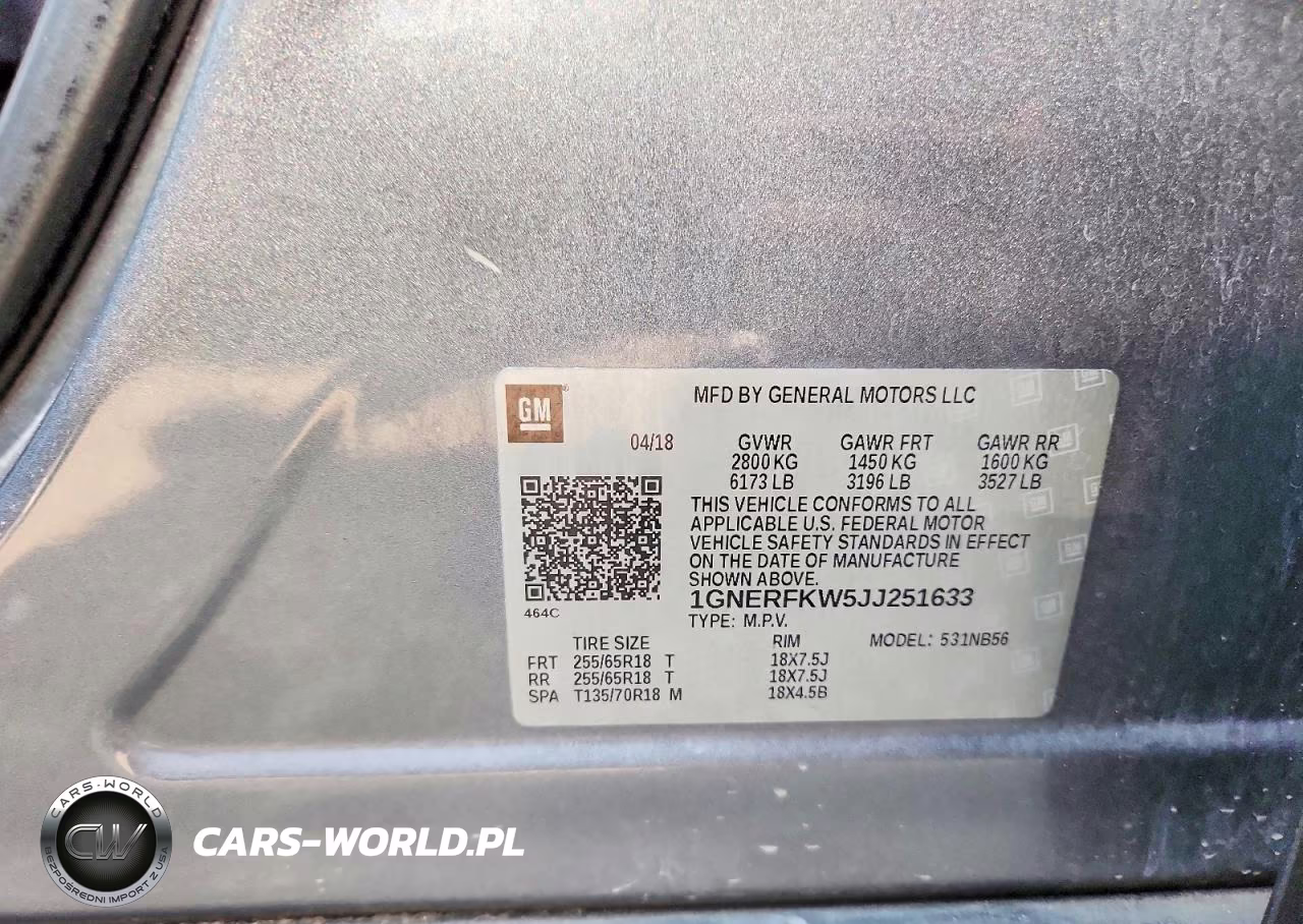 2018 Chevrolet Traverse Ls VIN:1GNERFKW5JJ251633 - 12