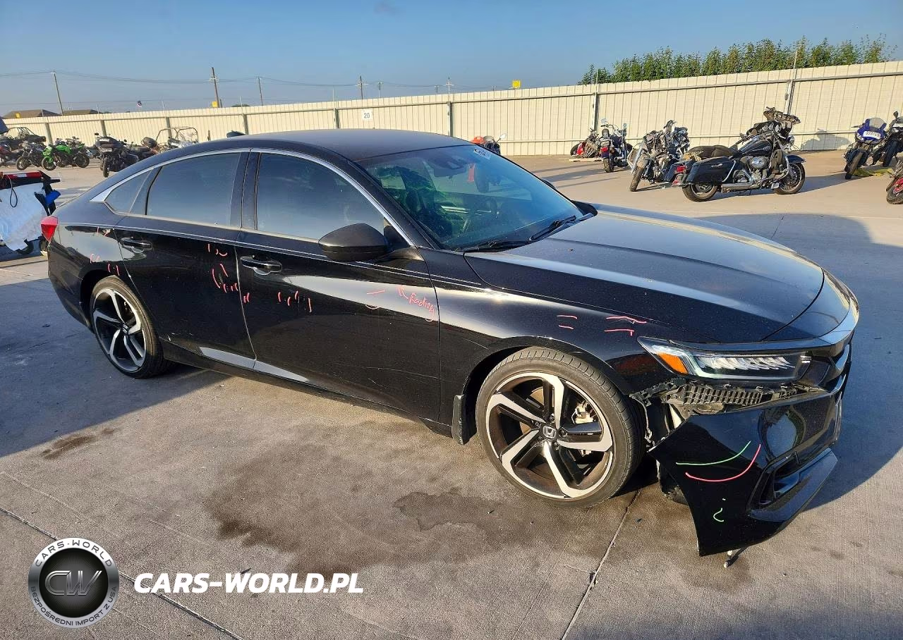2021 Honda Accord Sport VIN:1HGCV1F3XMA058558 - 4