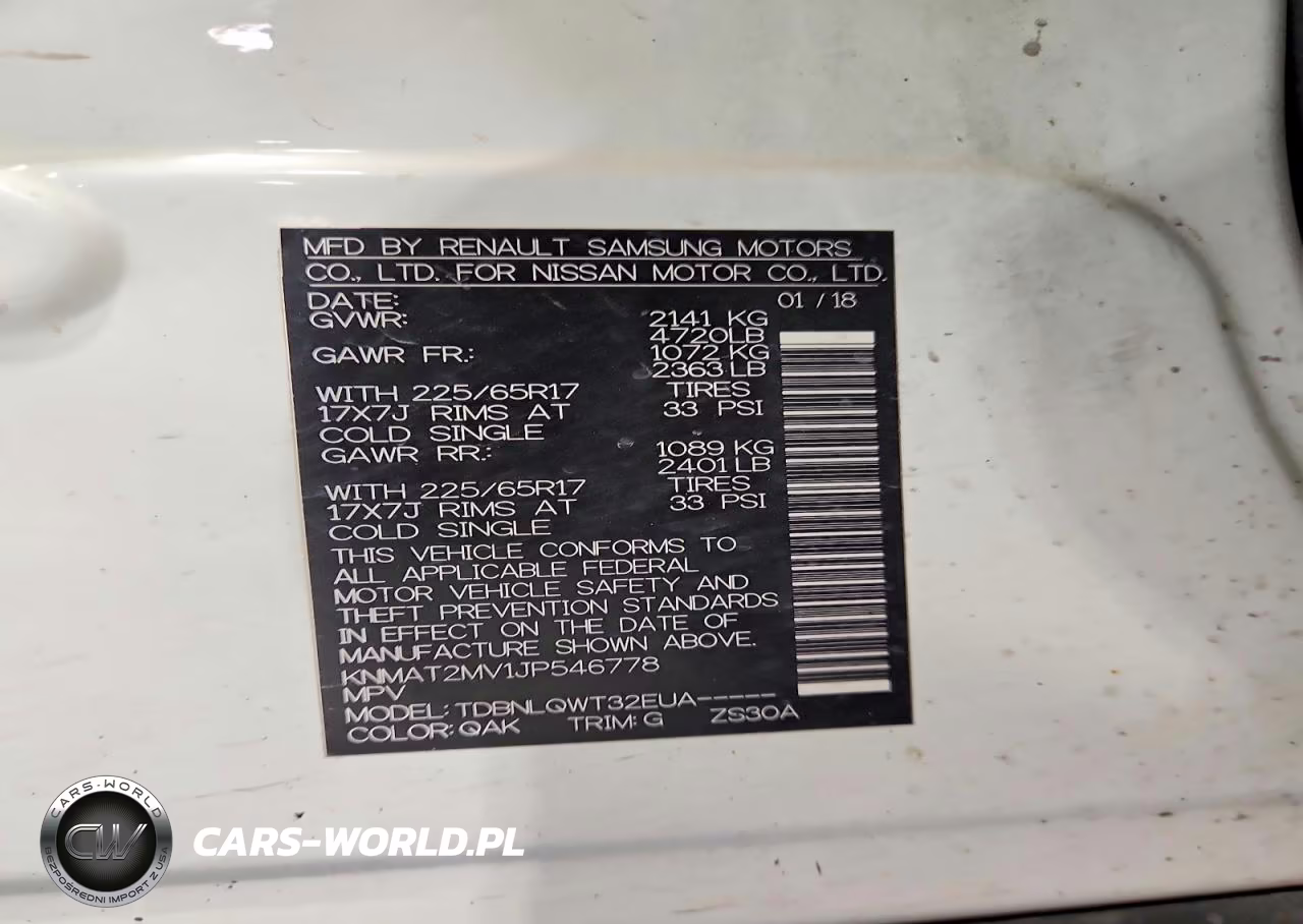 2018 Nissan Rogue Sv VIN:KNMAT2MV1JP546778 - 13