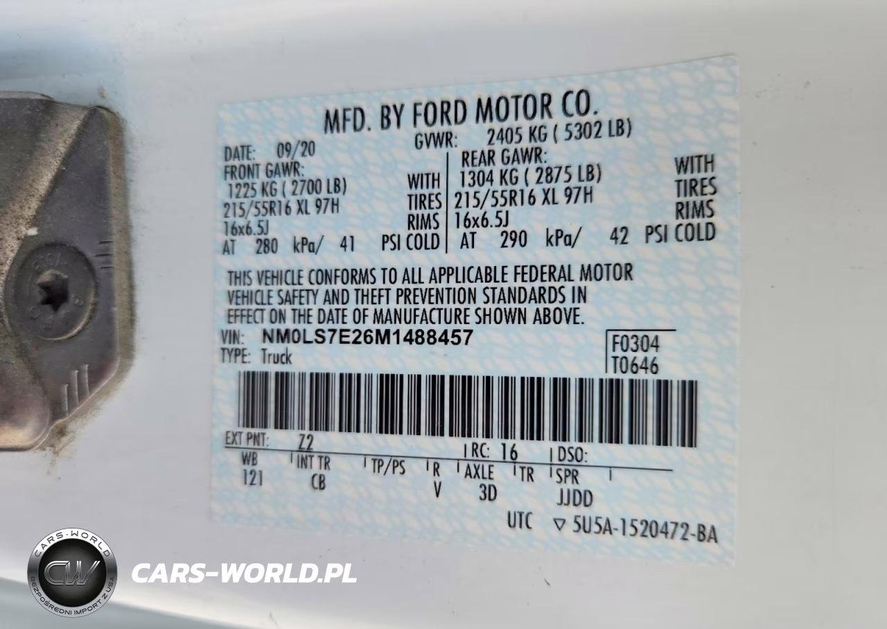 2021 Ford Transit Connect Xl Delivery Van VIN:NM0LS7E26M1488457 - 13