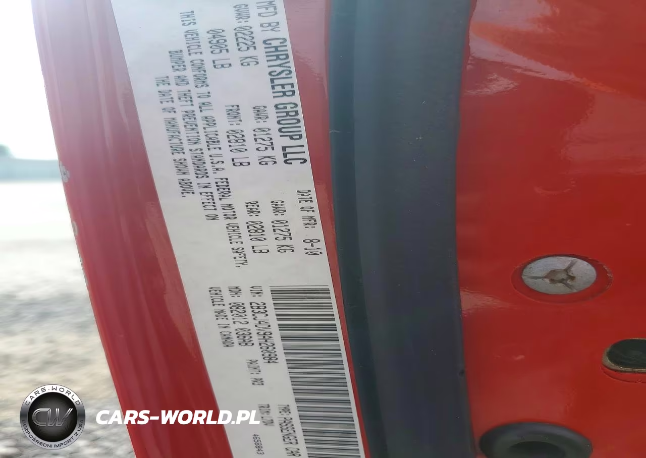 2010 Dodge Challenger Se VIN:2B3CJ4DV9AH260984 - 12