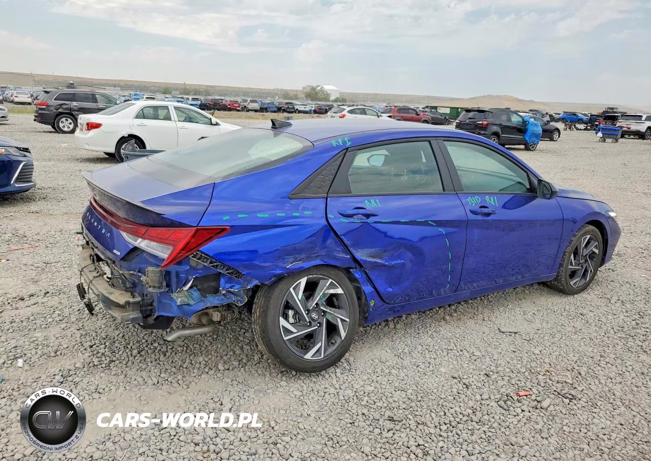 2025 Hyundai Elantra Hybrid Sel Sport VIN:KMHLM4DJ4SU160725 - 3
