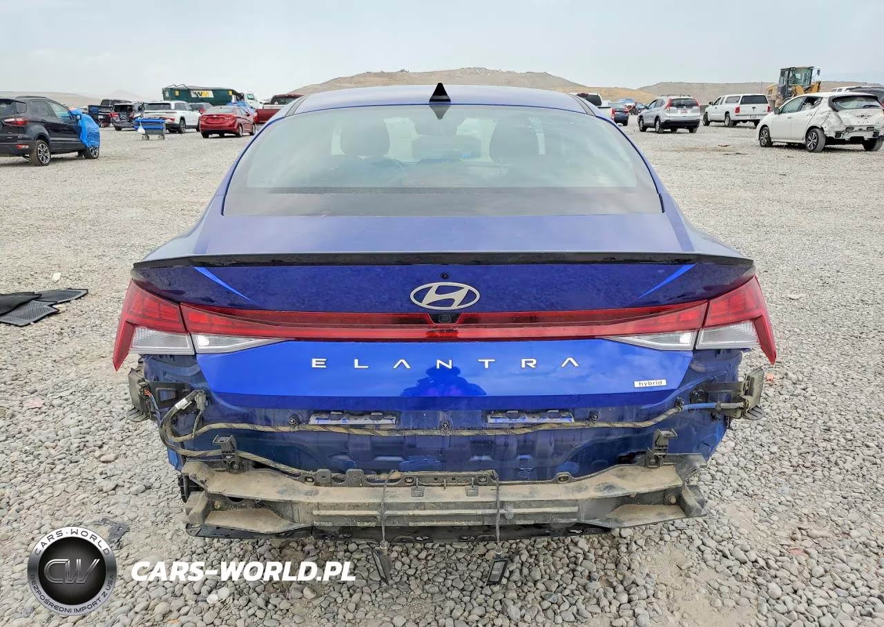 2025 Hyundai Elantra Hybrid Sel Sport VIN:KMHLM4DJ4SU160725 - 6