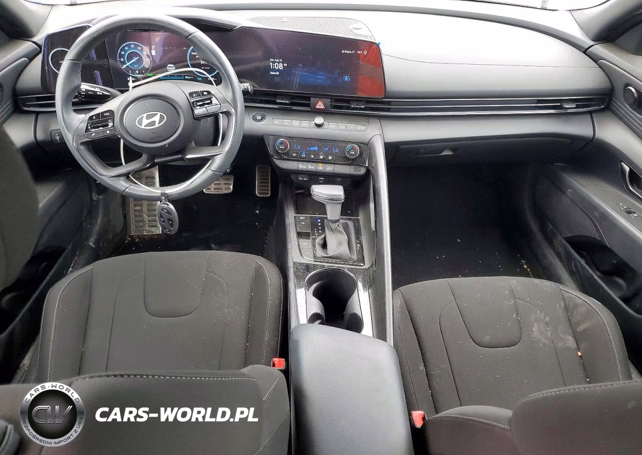 2025 Hyundai Elantra Hybrid Sel Sport VIN:KMHLM4DJ4SU160725 - 8