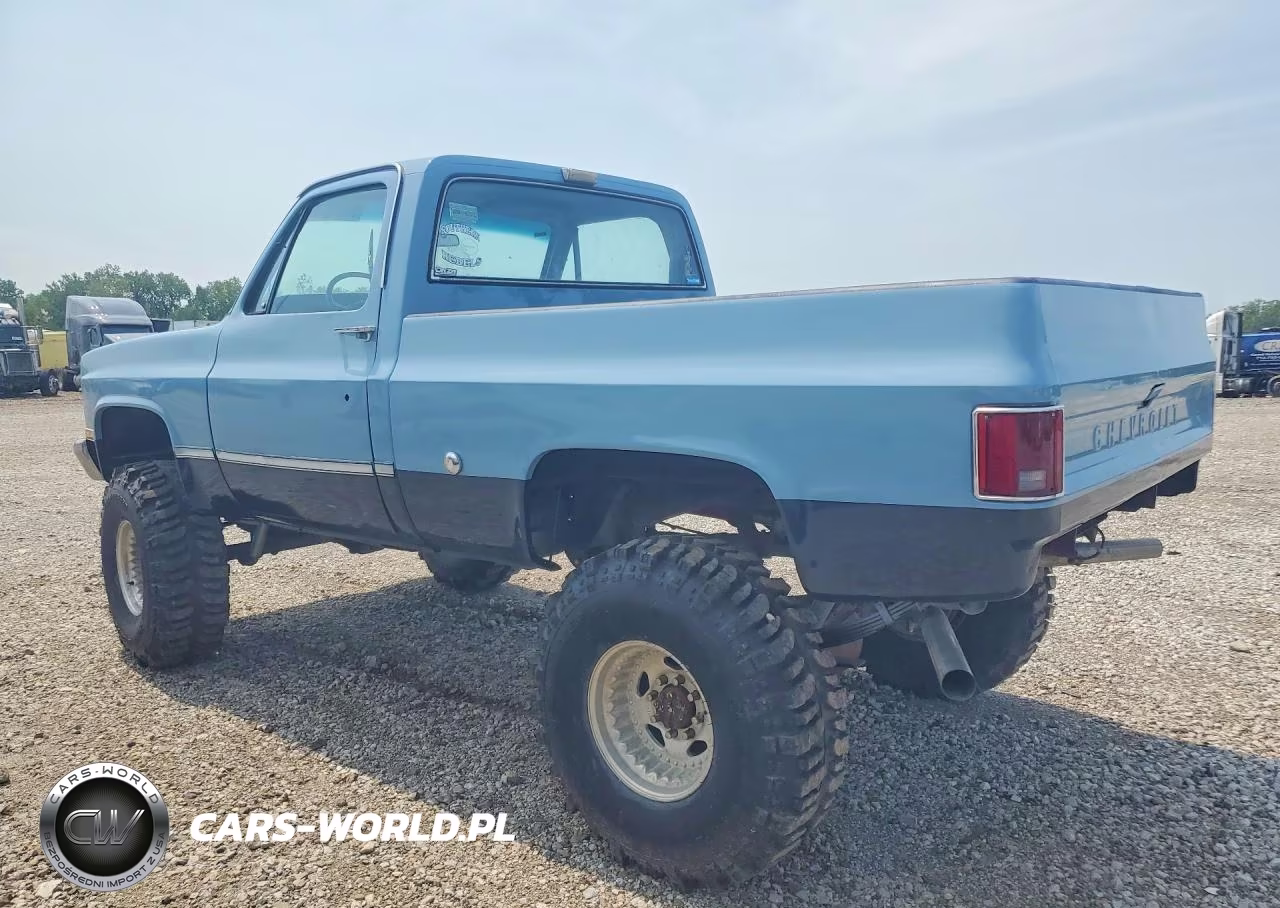 1981 GMC K2500 VIN:1GTGK24M8BJ509512 - 2