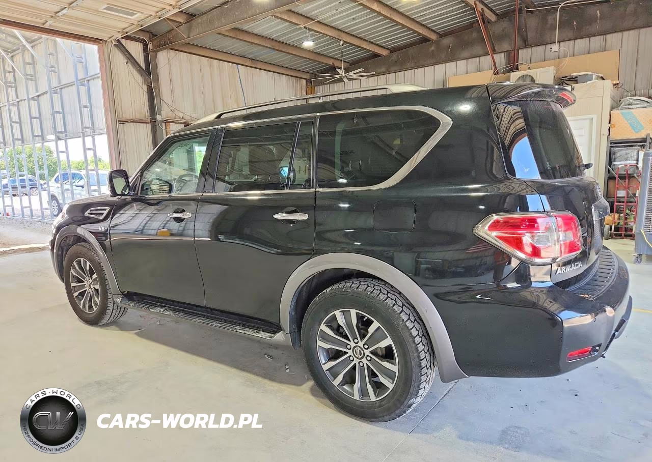2018 Nissan Armada Sv VIN:JN8AY2ND3J9059274 - 2