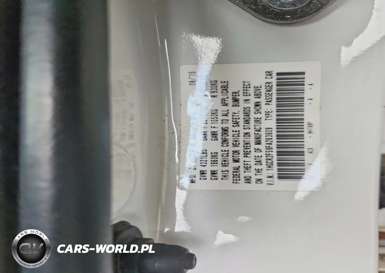 2015 Honda Accord Sport VIN:1HGCR2F59FA263609 - 13