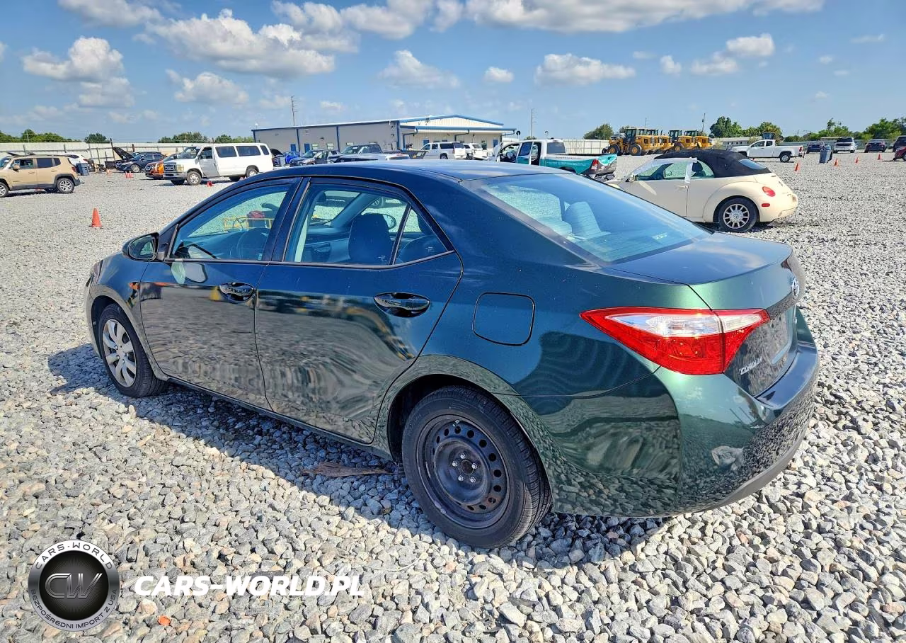 2015 Toyota Corolla Le VIN:2T1BURHEXFC372316 - 2