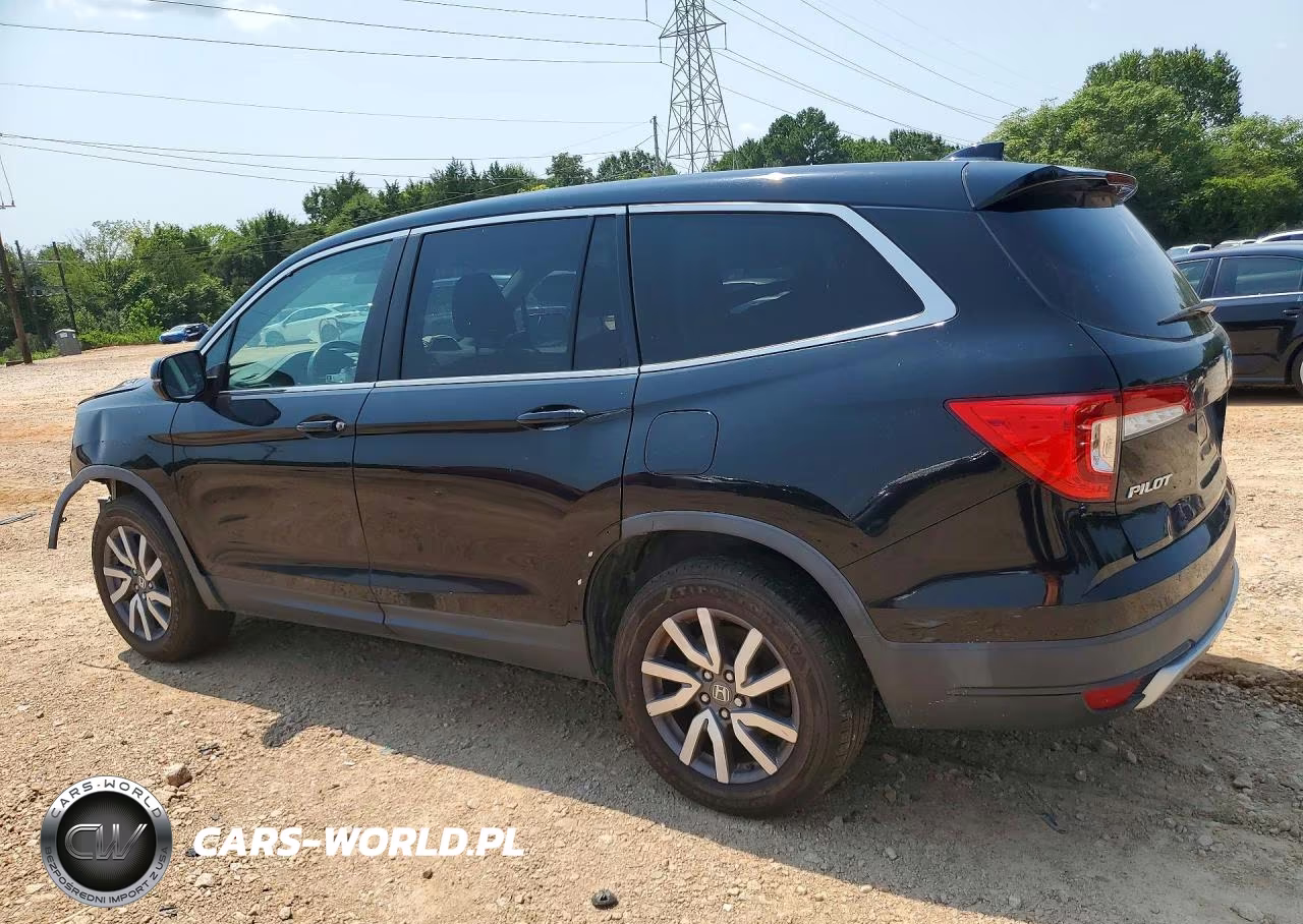 2019 Honda Pilot Exl VIN:5FNYF5H53KB013764 - 2