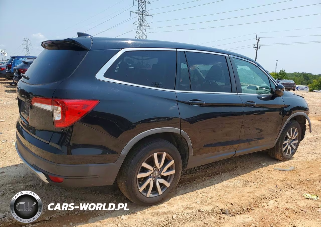 2019 Honda Pilot Exl VIN:5FNYF5H53KB013764 - 3