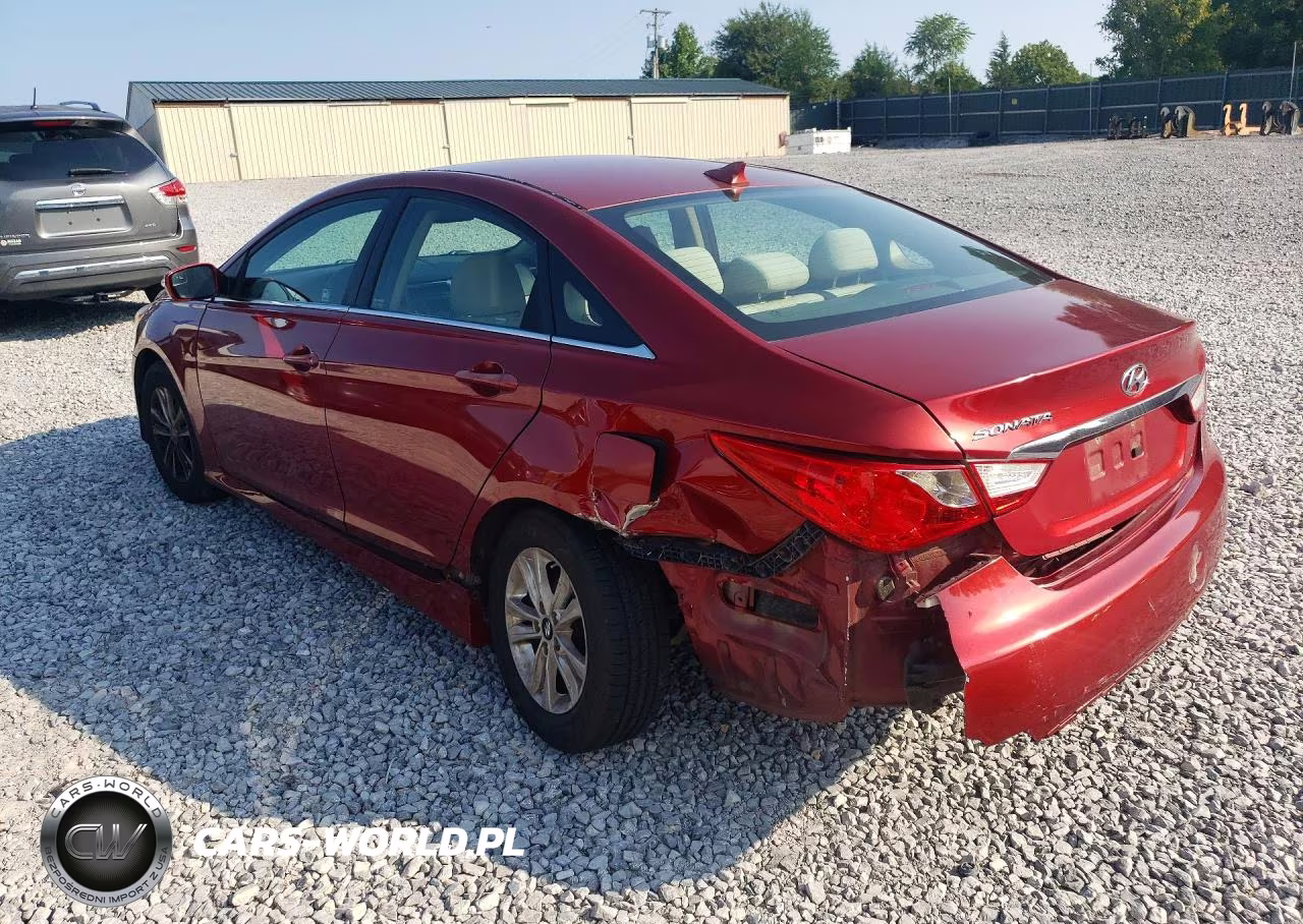 2014 Hyundai Sonata Gls VIN:5NPEB4AC5EH880803 - 2