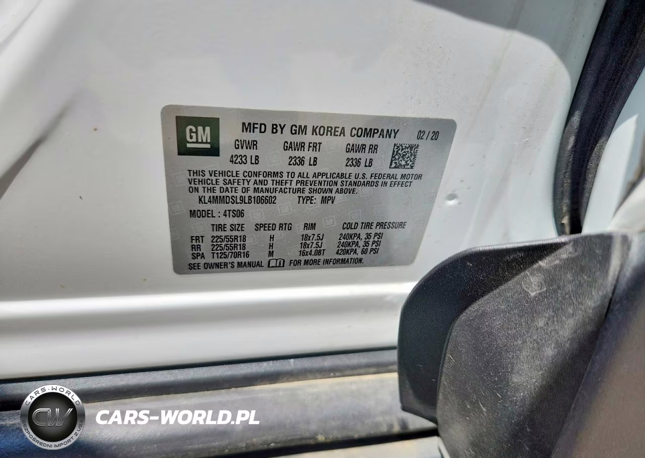 2020 Buick Encore Gx Select VIN:KL4MMDSL9LB106602 - 12