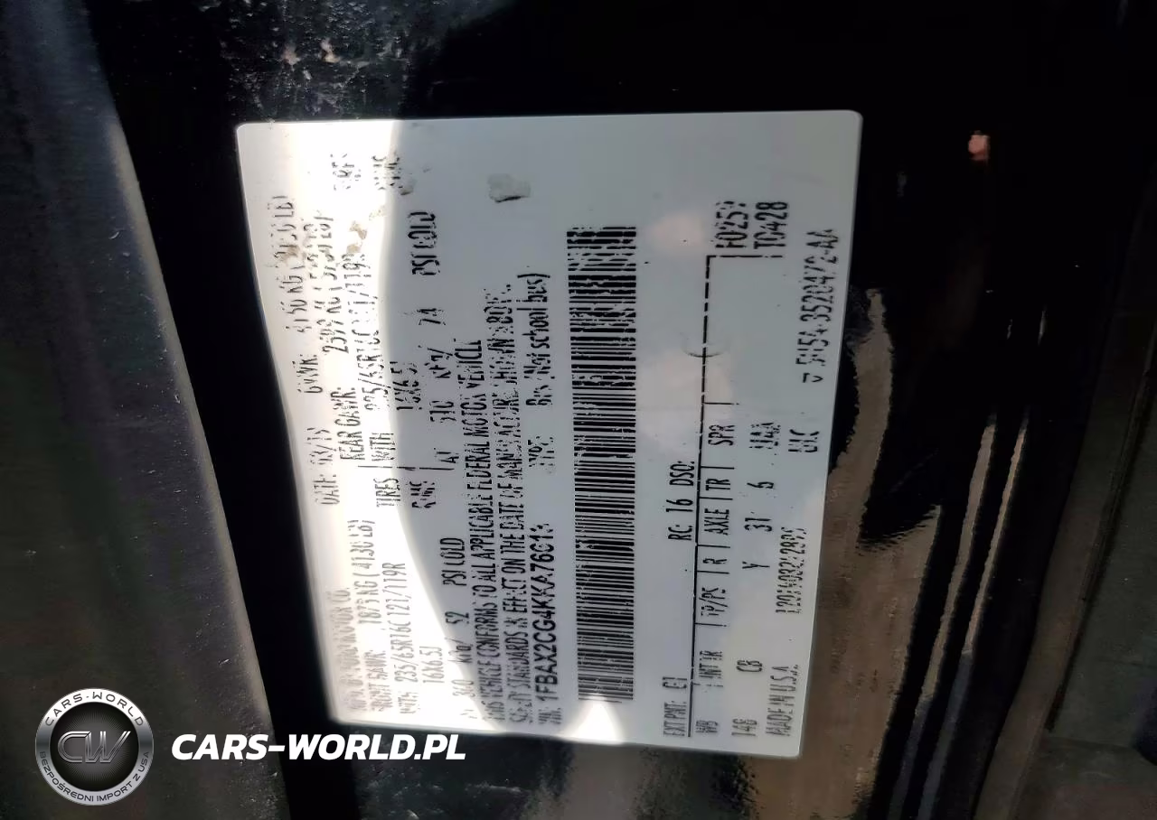 2019 Ford Transit Shuttle Bus VIN:1FBAX2CG4KKA76613 - 13