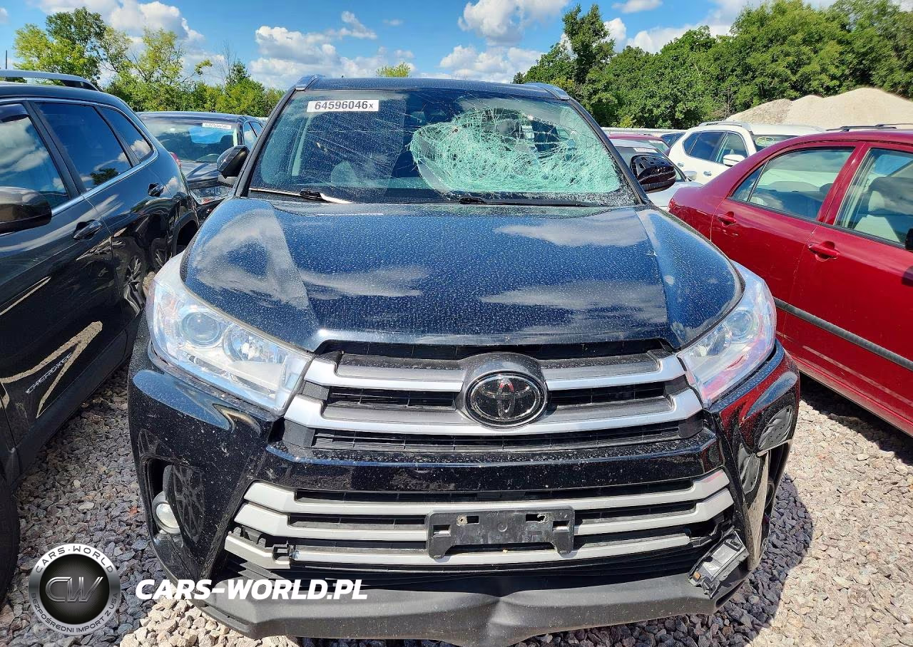 2019 Toyota Highlander Xle VIN:5TDJZRFH7KS589429 - 5