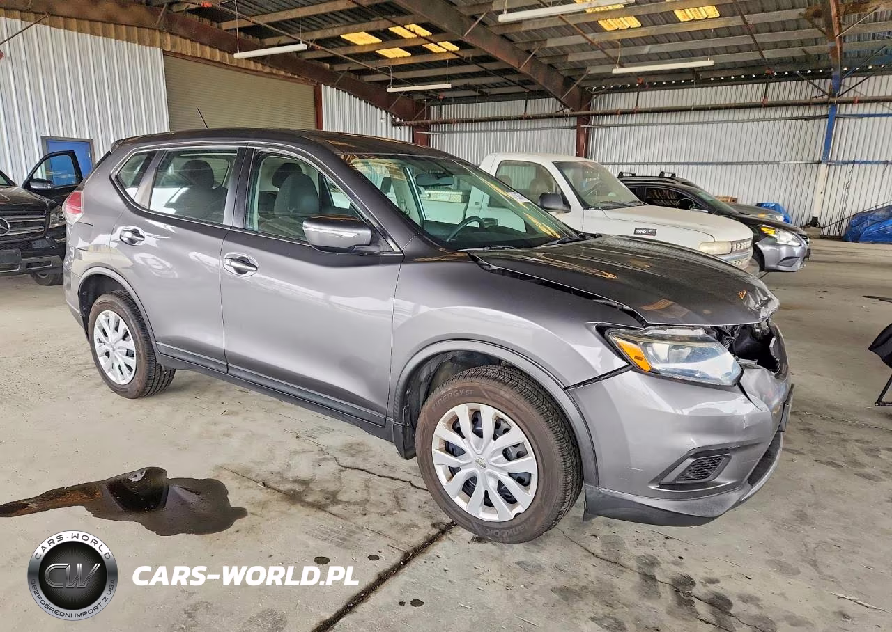 2015 Nissan Rogue S VIN:KNMAT2MV1FP527882 - 4
