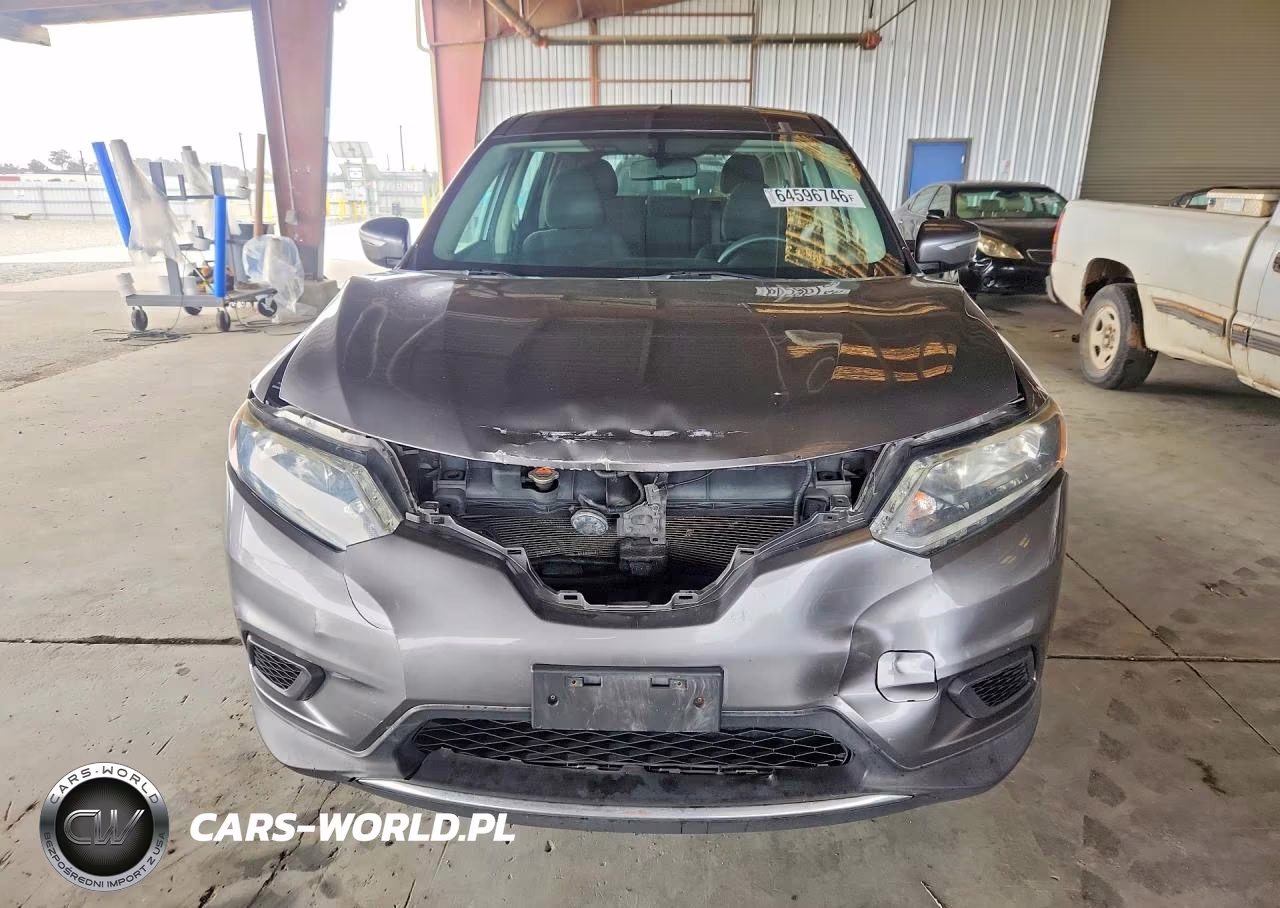 2015 Nissan Rogue S VIN:KNMAT2MV1FP527882 - 5