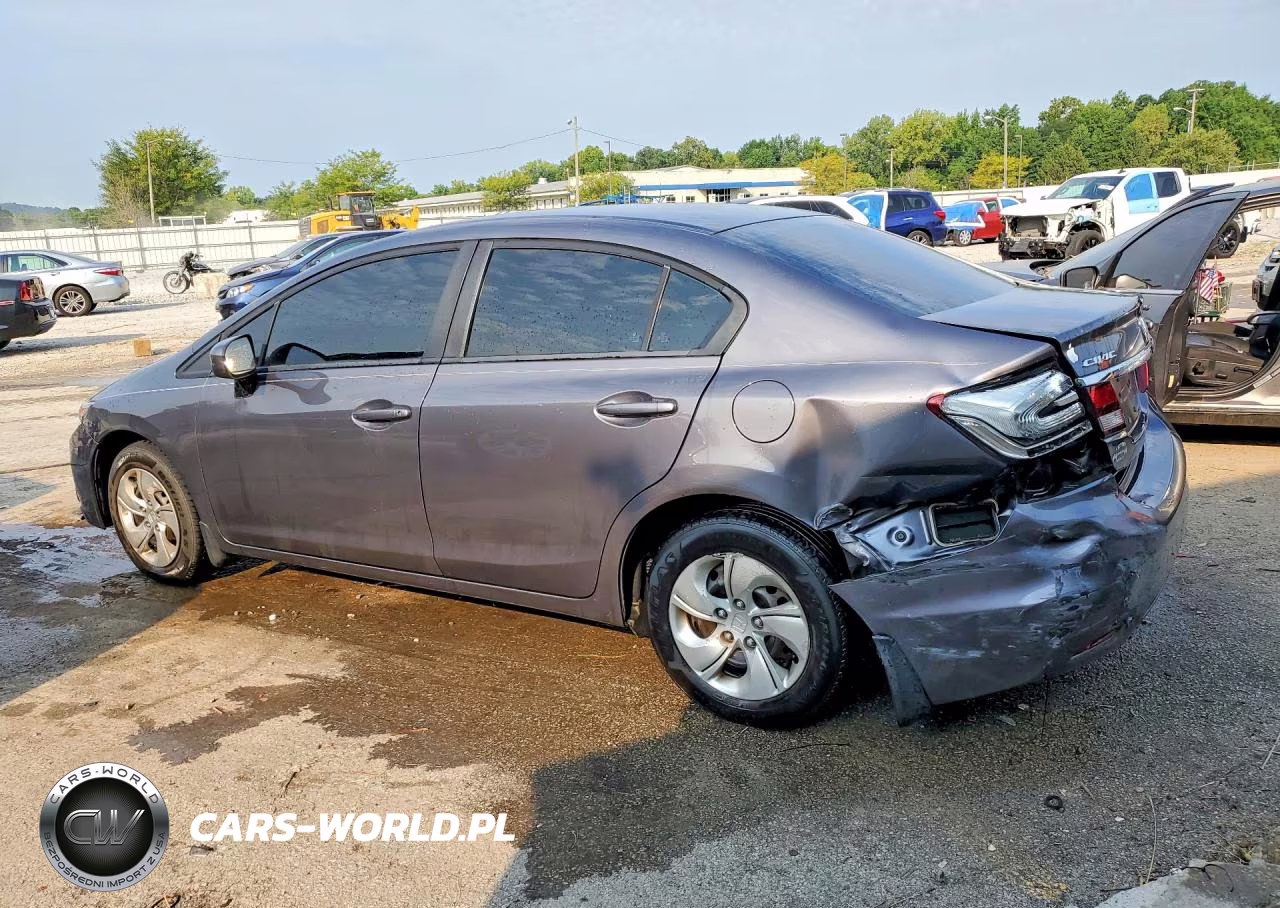 2014 Honda Civic Lx VIN:19XFB2F52EE081195 - 2