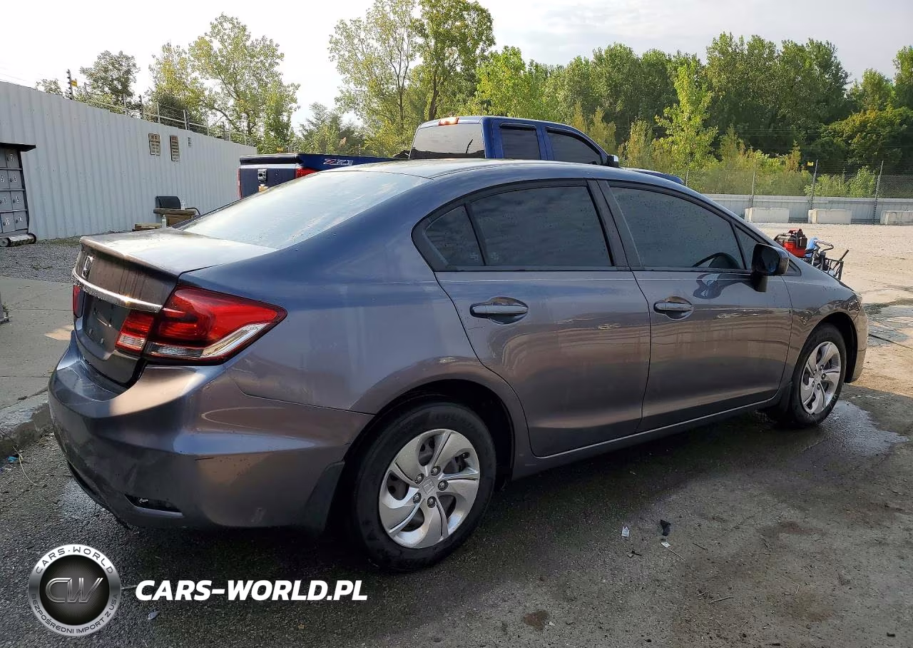 2014 Honda Civic Lx VIN:19XFB2F52EE081195 - 3