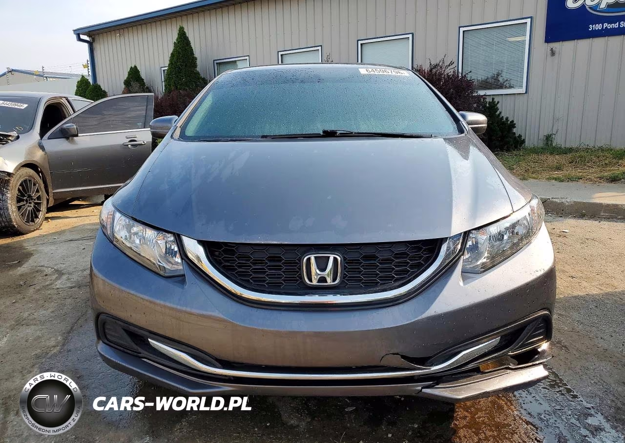 2014 Honda Civic Lx VIN:19XFB2F52EE081195 - 5