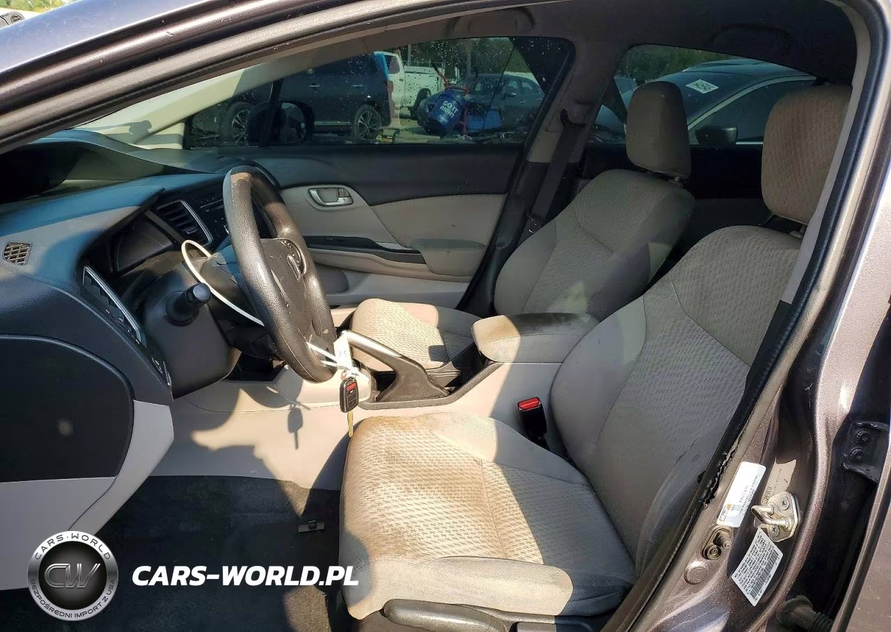 2014 Honda Civic Lx VIN:19XFB2F52EE081195 - 7