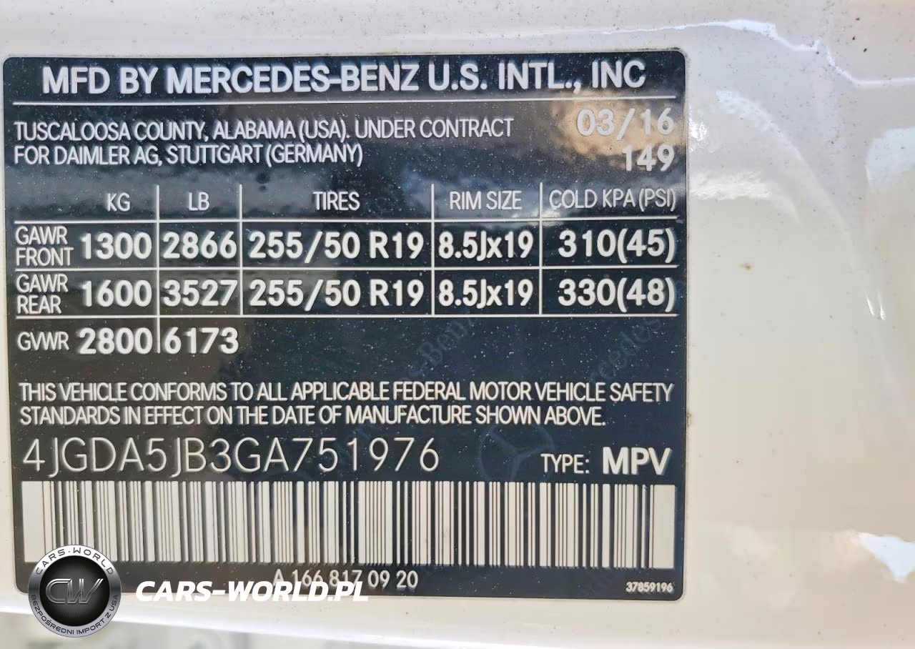 2016 Mercedes-Benz Gle 350 VIN:4JGDA5JB3GA751976 - 13