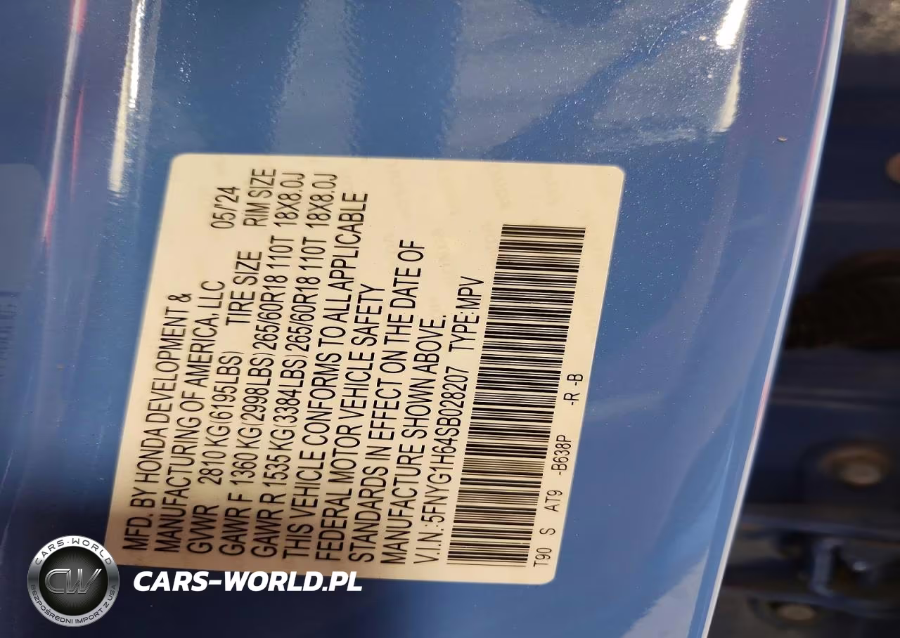 2025 Honda Pilot Trailsport VIN:5FNYG1H64SB028207 - 14