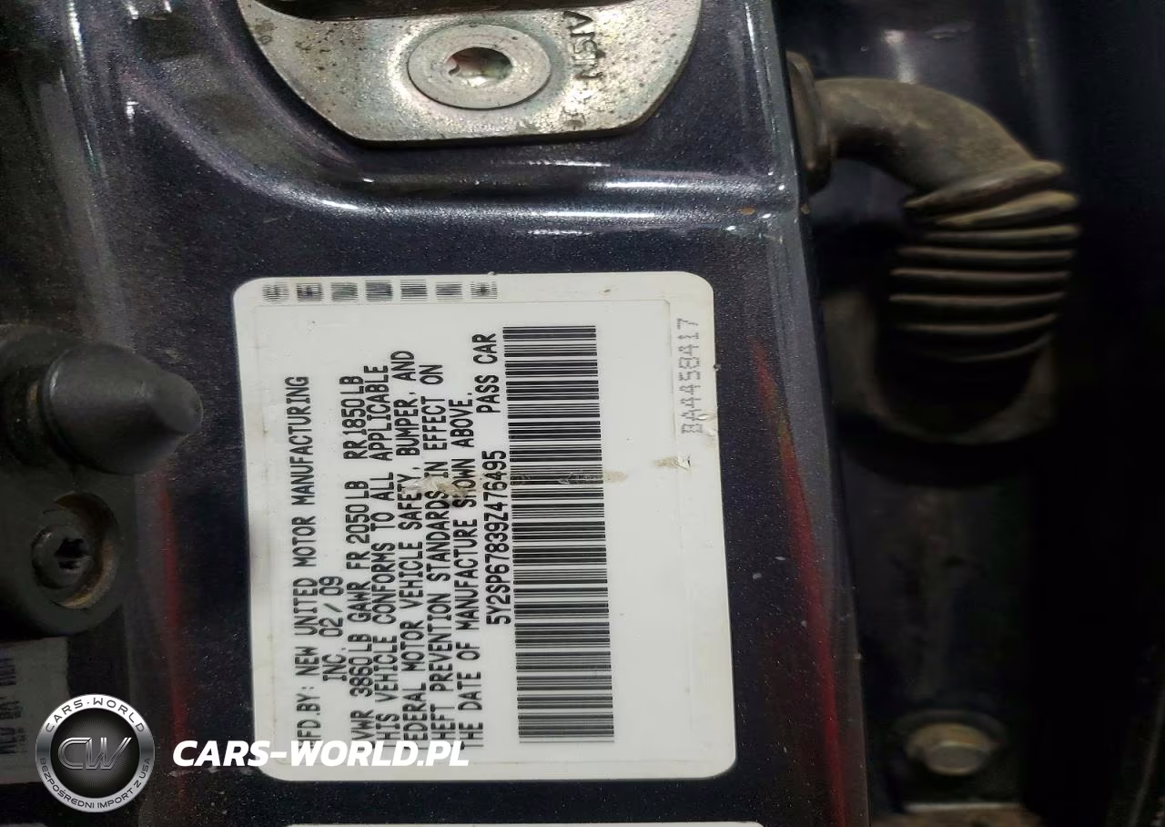 2009 Pontiac Vibe VIN:5Y2SP67839Z476495 - 12