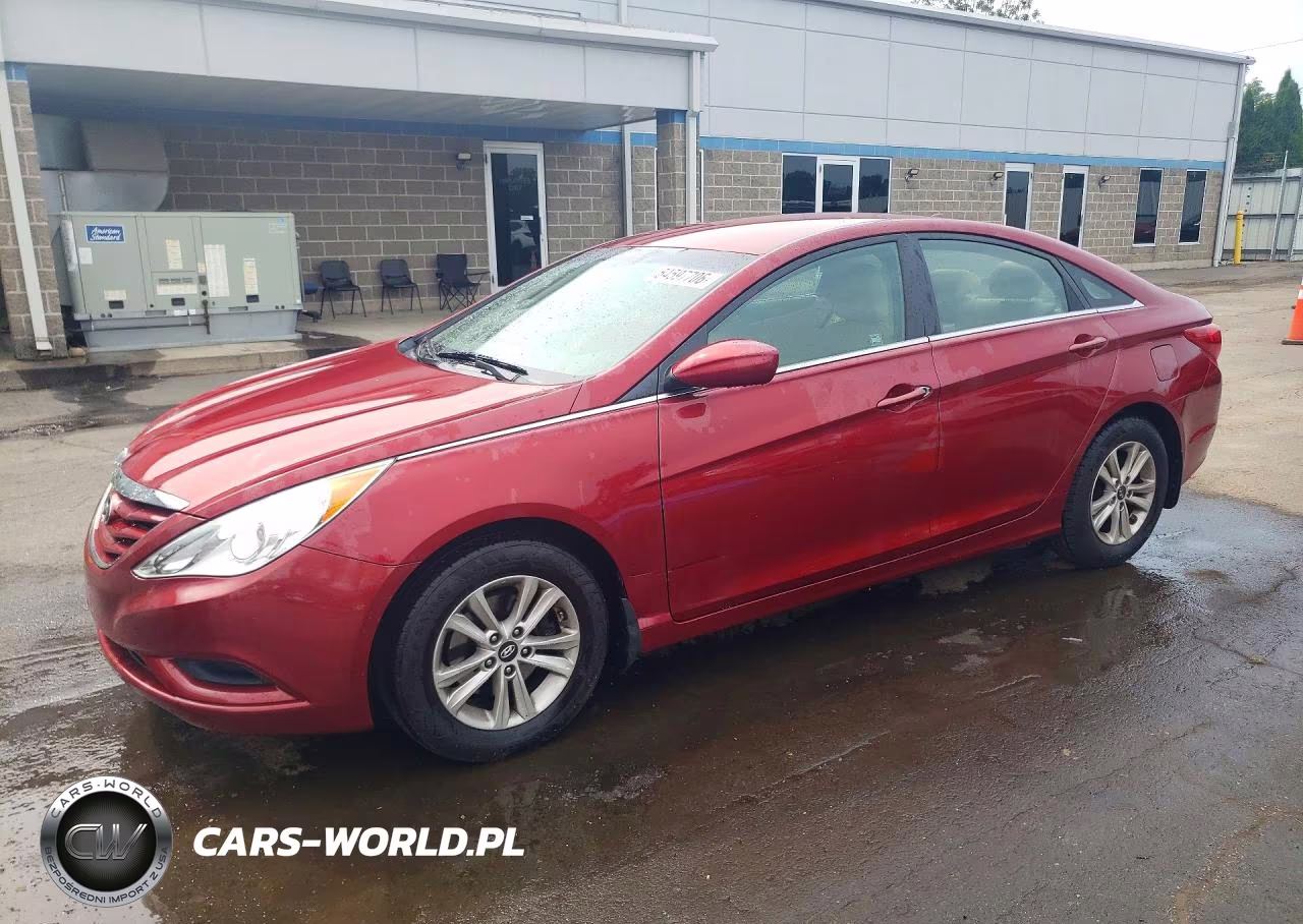 2012 Hyundai Sonata Gls VIN:5NPEB4AC2CH437893 - 1