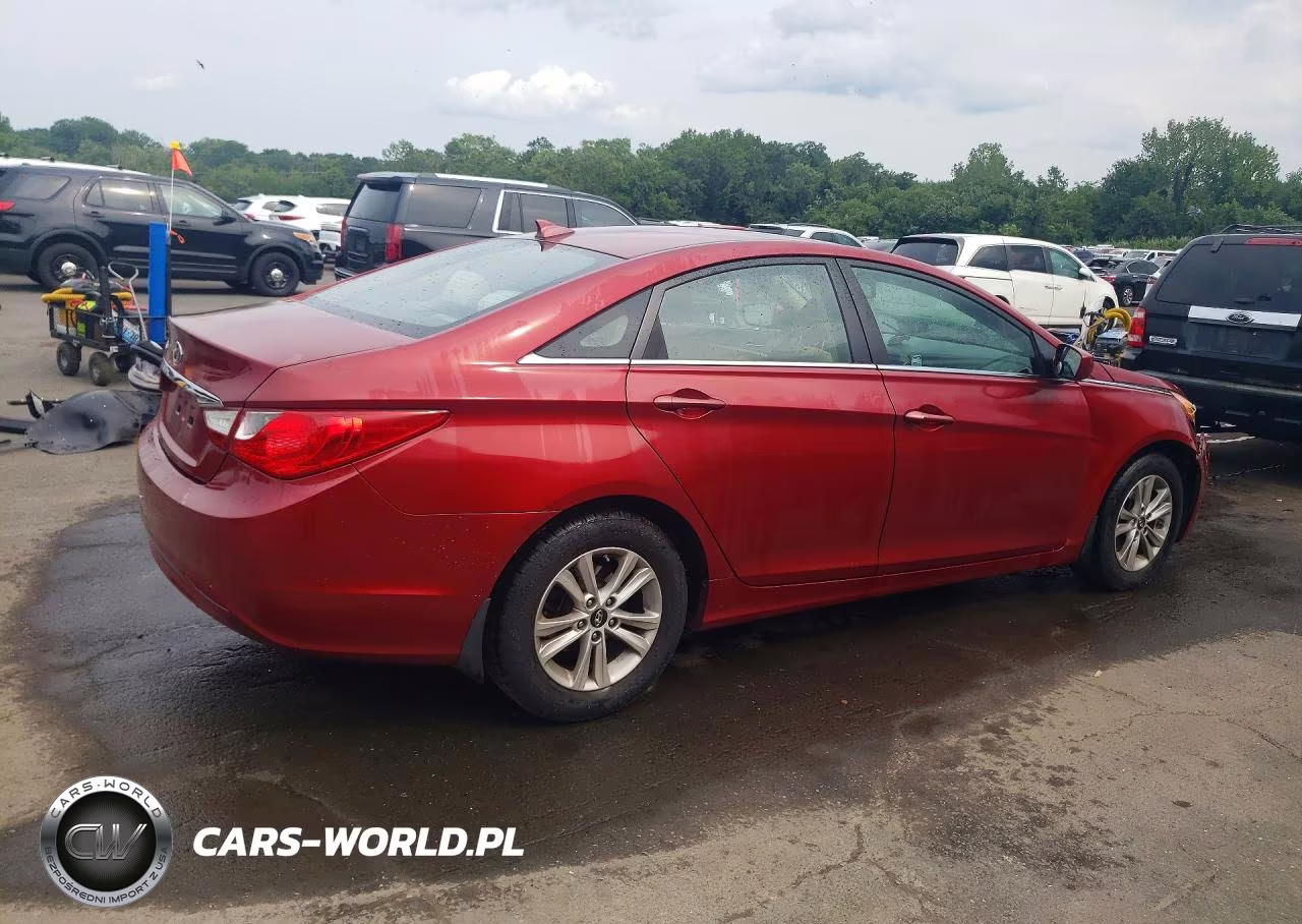 2012 Hyundai Sonata Gls VIN:5NPEB4AC2CH437893 - 3