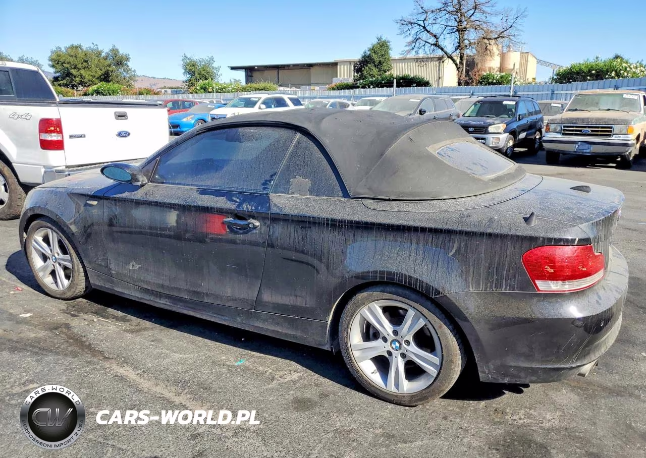 2008 BMW 128 I VIN:WBAUL73598VE89618 - 2