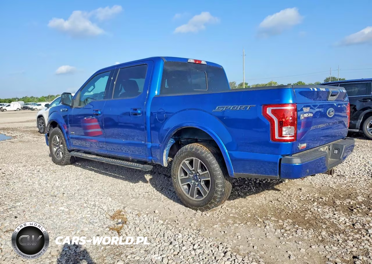 2017 Ford F150 Supercrew VIN:1FTEW1CG8HKD40676 - 2