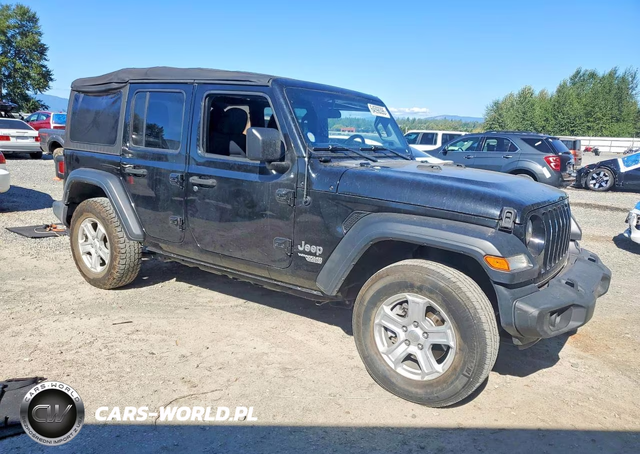 2019 Jeep Wrangler Unlimited Sport VIN:1C4HJXDN0KW593731 - 4
