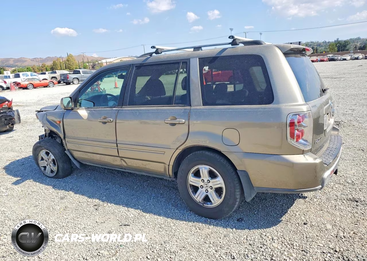 2008 Honda Pilot Vp VIN:5FNYF28208B030115 - 2