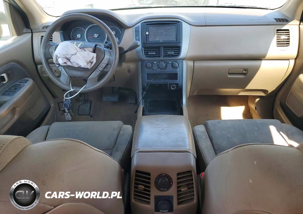 2008 Honda Pilot Vp VIN:5FNYF28208B030115 - 8