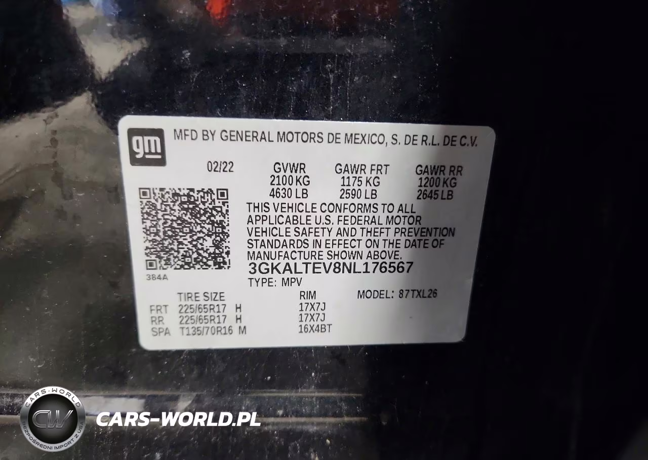 2022 GMC Terrain Sle VIN:3GKALTEV8NL176567 - 13