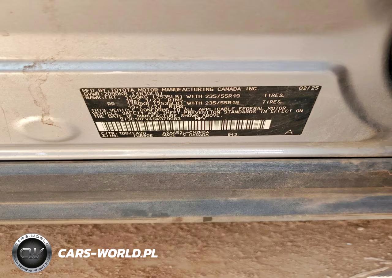 2025 Toyota Rav4 Xle Premium VIN:2T3C1RFV4SW379083 - 12