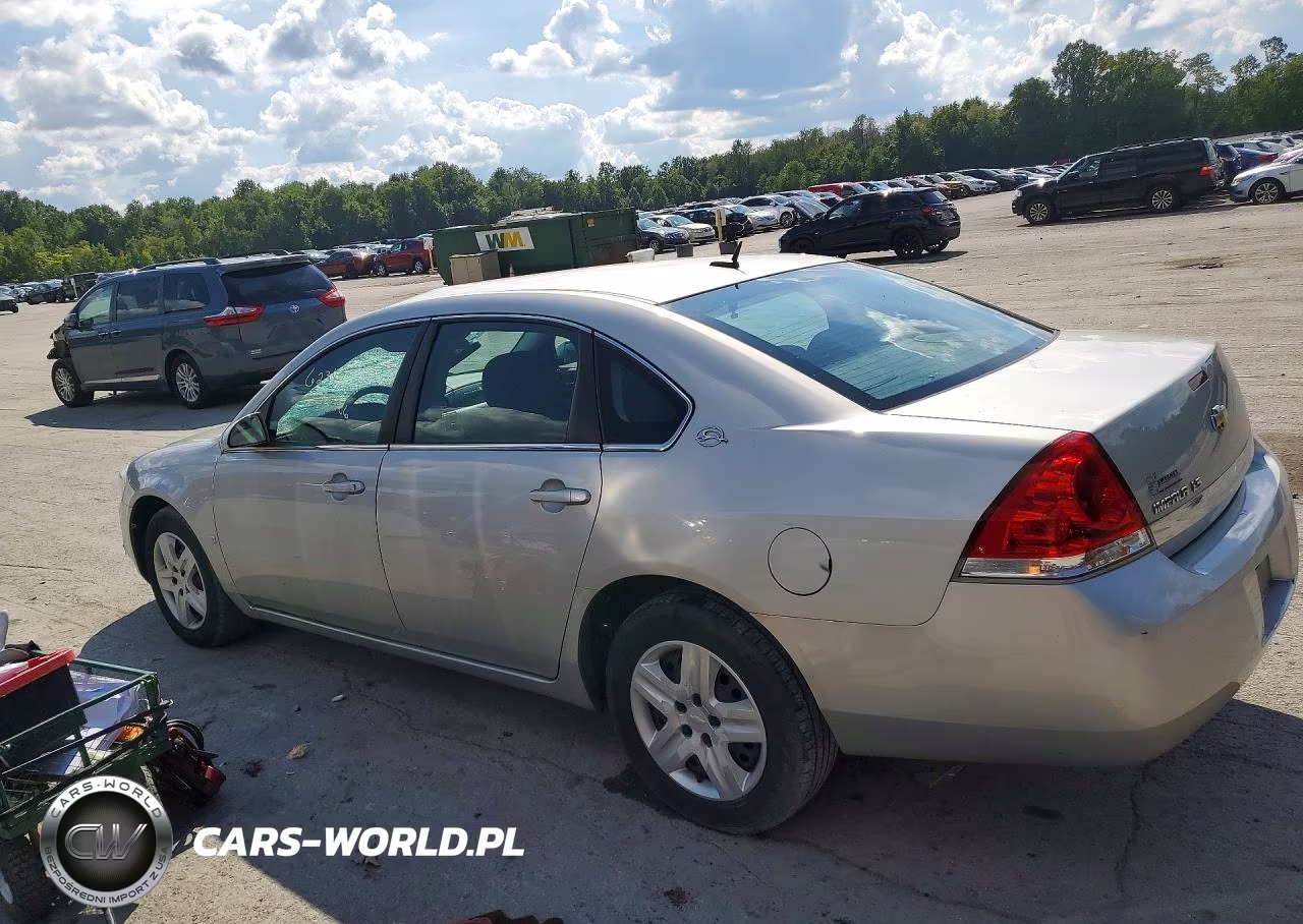 2008 Chevrolet Impala Ls VIN:2G1WB58N081246251 - 2