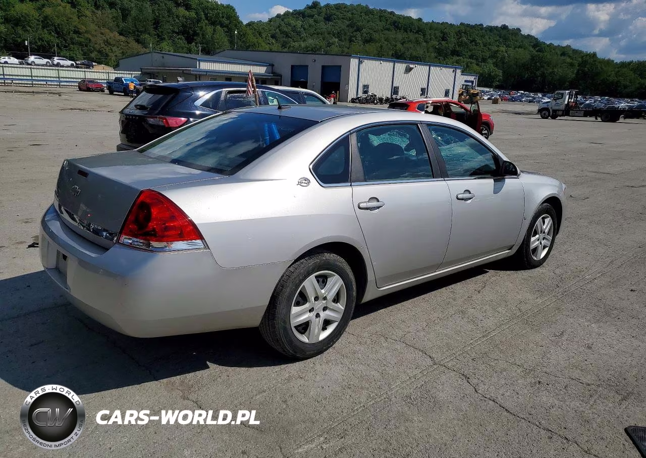 2008 Chevrolet Impala Ls VIN:2G1WB58N081246251 - 3