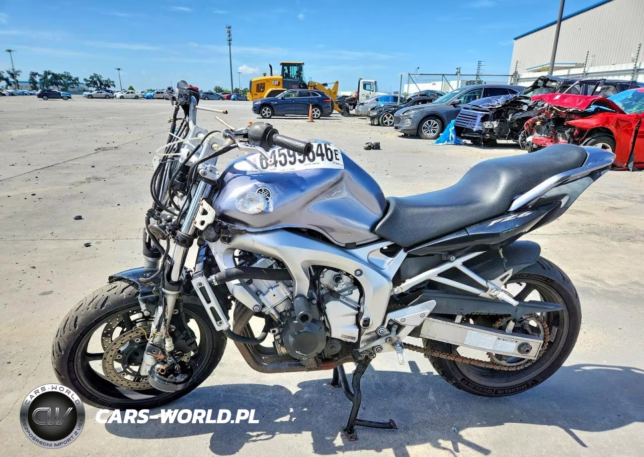 2005 Yamaha Fz6 Sc VIN:JYARJ08Y25A000562 - 3