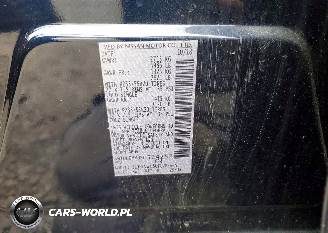 2019 Infiniti Qx60 Luxe VIN:5N1DL0MM0KC524252 - 13