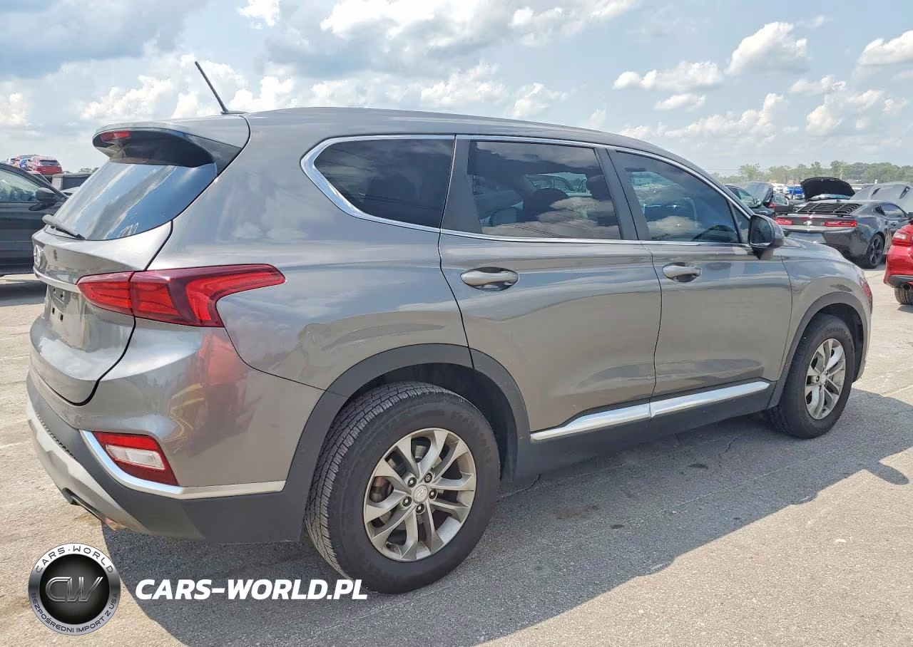 2019 Hyundai Santa Fe Se VIN:5NMS23AD7KH011702 - 3