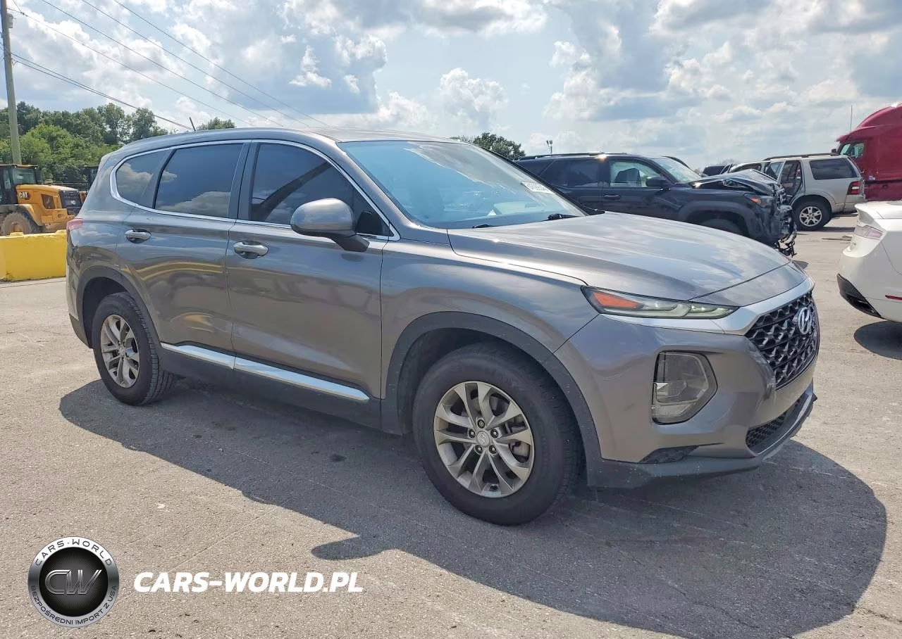 2019 Hyundai Santa Fe Se VIN:5NMS23AD7KH011702 - 4