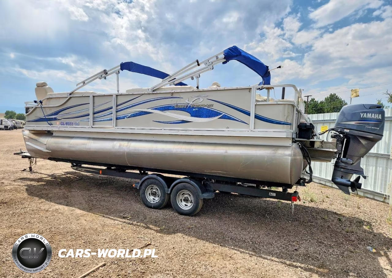 2009 Shoreland'r Pontoon Boat VIN:MAU009021809 - 3