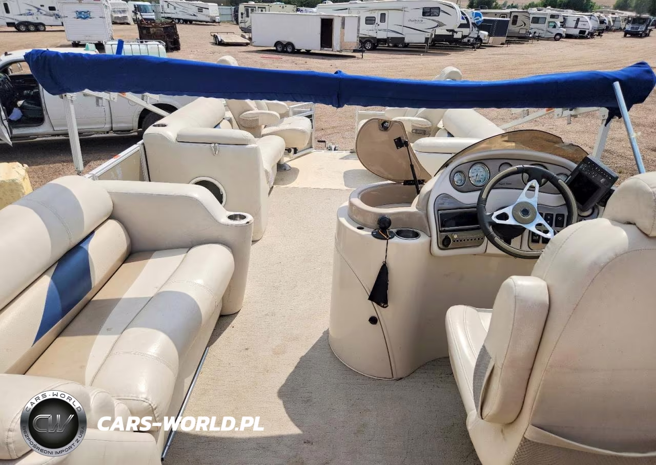 2009 Shoreland'r Pontoon Boat VIN:MAU009021809 - 5
